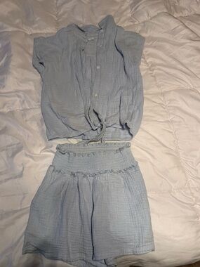 Two-Piece Matching Set - Light Blue